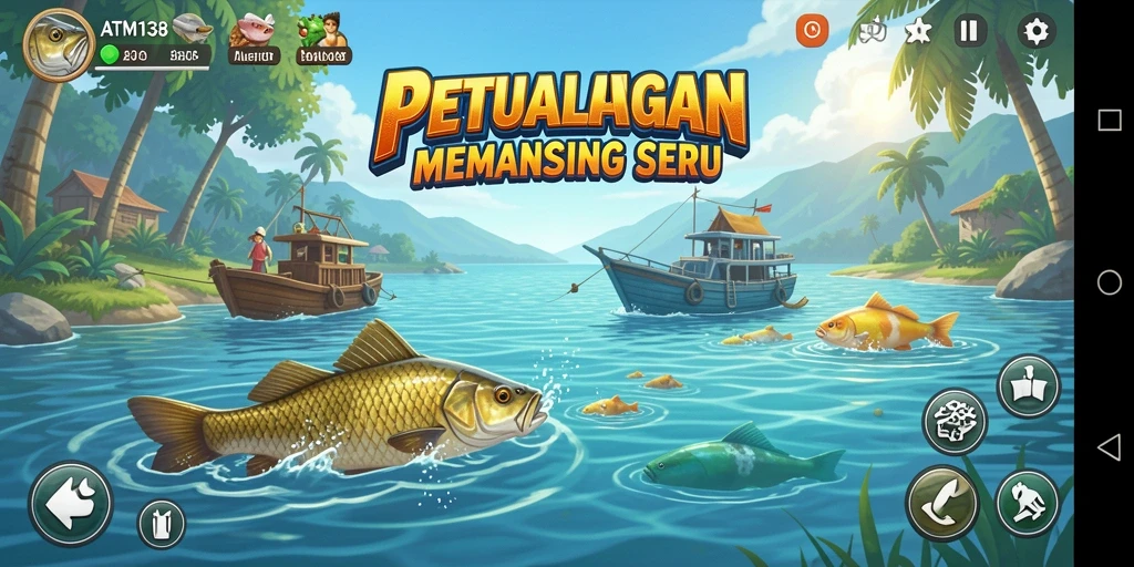 Tangkapan ikan yang menakjubkan di <strong>ATM138</strong> dengan grafik realistis dan gameplay seru.
