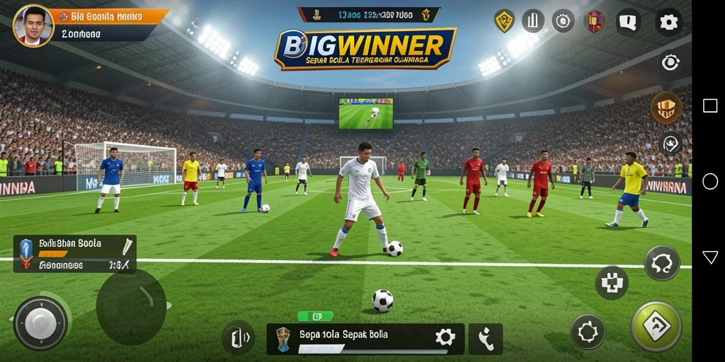 Tampilan gameplay seru dari BIGWINNER yang menegangkan.