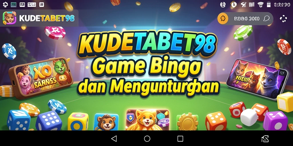 Tampilan gameplay seru dalam KUDETABET98 saat bermain Bingo.