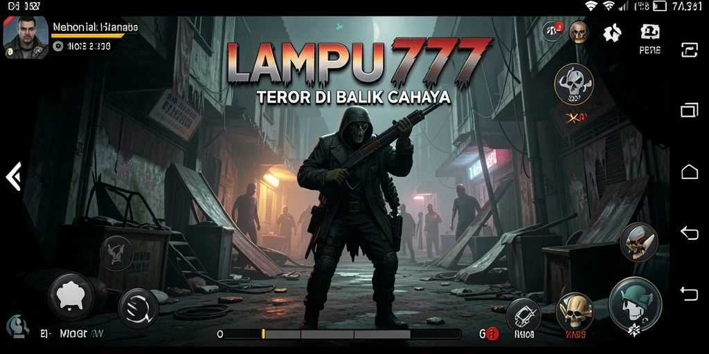 Gameplay menegangkan di dalam suasana gelap LAMPU777.