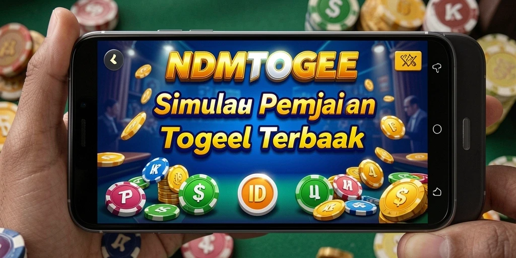 Tampilan gameplay NDMTOGEL yang menarik dan interaktif.