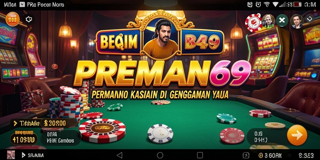 Tampilan gameplay menegangkan dalam PREMAN69 yang memikat.