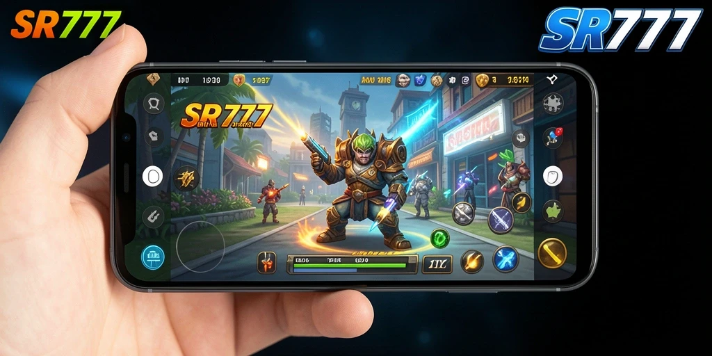 Tampilan utama SR777 menampilkan dashboard Utility yang intuitif dan menarik.